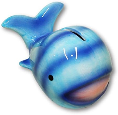 Ceramic Ocean Animal Banks ~ Whale