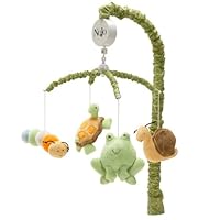 Nojo Froggy Friends Musical Mobile, Brown/Green