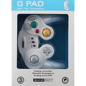 Manette Gamecube G-Pad blanche