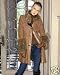 Designer Funky East Shearling Real Fox Fur Coat NWT