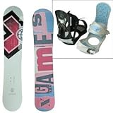 X Games Women's Snowboard Package with Bindings - 142 CM