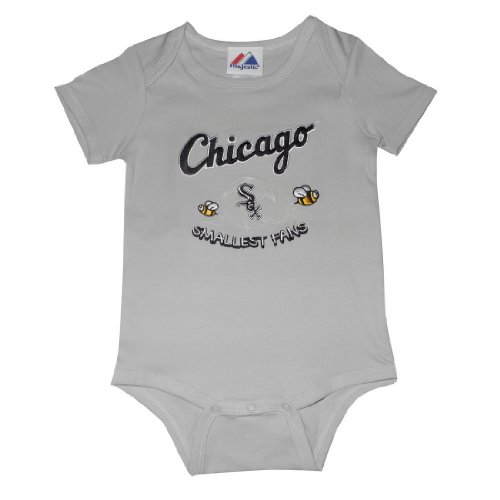 Majestic Chicago White Sox MLB Baby / Infant One-Piece Bodysuit / Romper / Onesie (Size: 12)