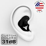 Decibullz Custom Molded Earplugs 31dB Highest NRR. Comfortable Hearing Protection for Shooting, Travel, Sleeping, Swimming, Work and Concerts. Add to Cart Now!