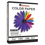 Colored Paper 20lb 8-1/2 x 11 Ivory 500 Sheets/Ream