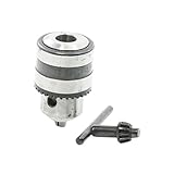 uxcell　1.5-10mm 調節可能　メタル　B12　マウント　ドリルチャック　電子チャックキー