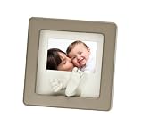 Baby Art 34120106 - Photo Sculpture Frame, Bilderrahmen f�r 3-D Hand- und Fu�abdruck, taupe