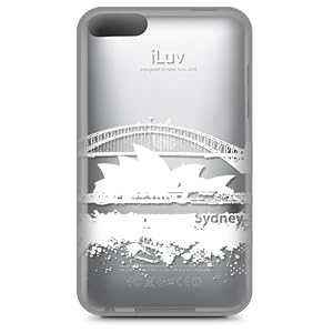 iLuv Hard Shell Case with City Graphics for iPod touch 2G, 3G (Clear with Sydney)