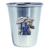Kentucky Wildcats Stainless Steel Shot