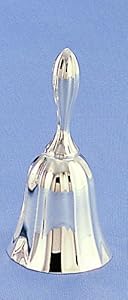 #!Cheap CLASSIC BELL, SILVER PLATED - christmas bell
