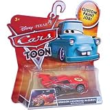Disney / Pixar CARS TOON 155 Die Cast Car Dragon Lightning McQueen with Oil Spill