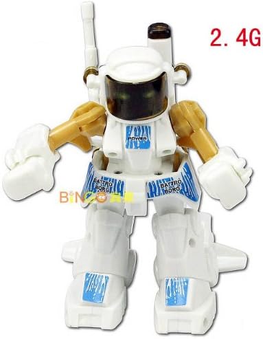 2.4G BATTROBORG 20 Remote Control Boxing Robot RC white ROBOTS RT@DGWJ03W