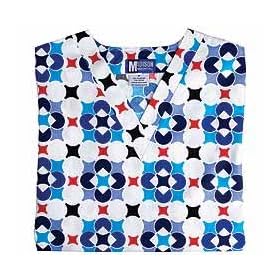 Madison Medical Freedom Circles V-Neck Scrub Top