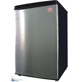 Igloo FR465 4.6-Cu-Ft Refrigerator, Stainless Steel Door by Igloo