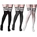 Spring Fever Women's Over the Knee High Socks Thigh High Stockings