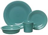Fiesta 4 Piece Dinnerware Place Setting, Turquoise 41FLw0XjFoL. SL160 Fiesta 4 Piece Dinnerware Place Setting, Turquoise