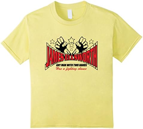 Kids James Ellsworth T Shirt 4 Lemon