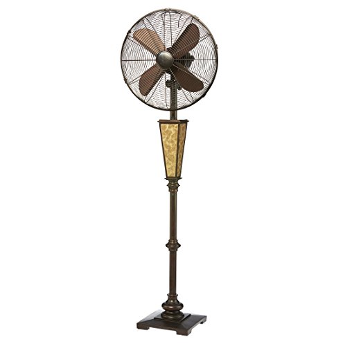 53 Stylish Espresso Brown Stand And Neck With Marble Accents