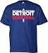 NBA Detroit Pistons Practice Short Sleeve Tee (Royal, X-Large)