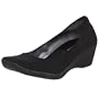 Bandolino Women's Quill Wedge Casual,Black,8.5 M