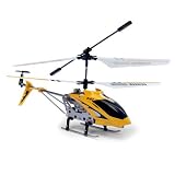 3CH赤外線ヘリコプター ラジコン 黄色 syma s107 スーパー耐久性