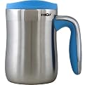 Senja Desktop Mug - Stainless Steel/ Blue