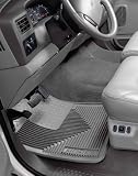Husky Front Seat Floor Mats - Grey, for the 2003 Chevrolet Suburban 2500