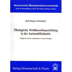 �kologische Wettbewerbsausrichtung in der Automobilindustrie
