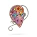 Jewelry : Pink Mouse Pin from the Artazia Collection #703 NP OP