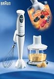 BRAUN HAND BLENDER 400W 17OZ CHOPPER - MR5550CA