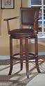 Monte Carlo Leather Game Room Bar Stools with Arms