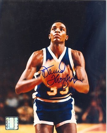David Thompson Autographed/Hand Signed 8x10 Photo
