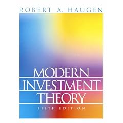 Modern Investment Theory (Prentice Hall Finance Series)