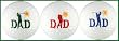 Swinging Dad Golf Balls w/ Motion Series