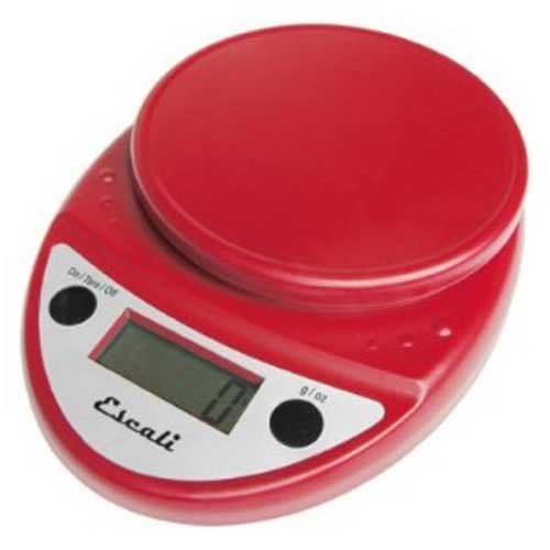 Kitchen: Escali Primo Digital Multifunctional Scale Warm Red