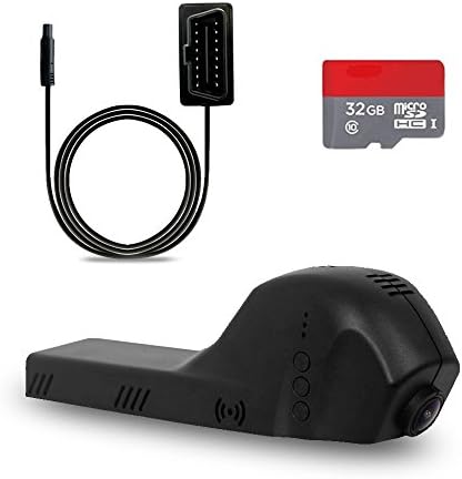 Hidden Camera, UD WIN OBD Wi-Fi Car Recorder Night Vision 32GB C10 SDHC Memory Card Included for 2013-2015 BMW 1/3/4/5/7/X3/X4/GT except 2015 320LI