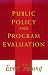 Book Public Policy and Program Evaluation