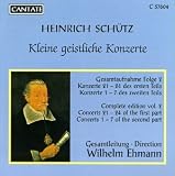 Search : Schutz: Kleine Geistlixche Donzerte Vol.2