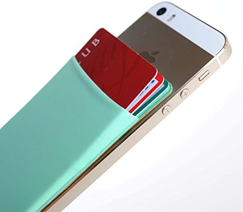 Smart Muiti Pocket Pouch Brand New 3M Removable Tape Adhesive Card Pocket Case for all iPhone 4S,5S,6S,6S Plus iPod Touch, Galaxy S4,S5,S6, Note2,3,4 Edge, LG G2,3,4 ,G Glex,HTC,Z1,Z2,Z3 (Emerald)