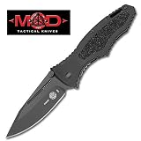 Mod Folding Knife Black Hornet Plain by M.O.D.