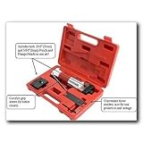 Sunex International SX281 Air Punch Flange Tool Set with Interchangeable Heads by Sunex