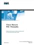 Cisco Secure PIX Firewalls