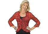 Petite Bay Studio Career Lurex V-neck Ruffle Blouse