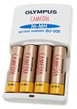 Olympus B80SU NiMH Overnight Battery & Charger Set for D425/D395/D535/D540/D545/D580/D595 Digital Cameras