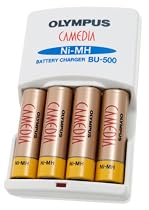 Olympus B80SU NiMH Overnight Battery & Charger Set for D425/D395/D535/D540/D545/D580/D595 Digital Cameras