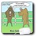 Londons Times Funny Cow Cartoons - When Bulls Argue - Mouse Pads