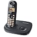 Panasonic KXTG7301 DECT Single Digital Cordless Telephine - Black