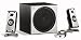 Produkt-Bild: Logitech Z-3e (black version) 2.1 PC-Lautsprecher 40 Watt RMS