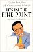 Book It's in the Fine Print