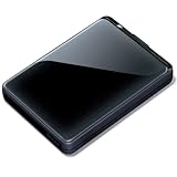 Buffalo Technology MiniStation Plus 1 TB USB 3.0 Portable External Hard Drive with Shock Protection HD-PNT1.0U3B (Black)