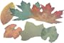 Decorative Parchment Leaves